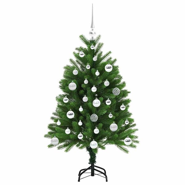 vidaXL Christmas Tree with 150 LEDs with Stand Green 120 cm PE