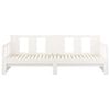 vidaXL Pull-out Day Bed without Mattress White 2x(90x190) cm