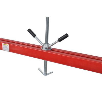 Dual Hook Engine Support 500 kg Red with Chains