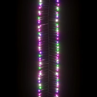 vidaXL LED Cluster String with 1000 LEDs Pastel Multicolour 11 m PVC