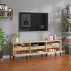 vidaXL TV Cabinet Sonoma Oak 150x30x44.5 cm Engineered Wood