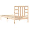 vidaXL Bed Frame without Mattress 90x190 cm Single Solid Wood