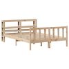 vidaXL Bed Frame without Mattress 140x190 cm Solid Wood Pine