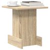 vidaXL End Table Sonoma Oak 35.5 x 35 x 40 cm Engineered Wood