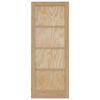 vidaXL Interior Door ORKDAL Brown 83 x 211 cm Plywood