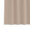 vidaXL Blackout Curtains with Rings 2 pcs Taupe 140 x 140 cm Polyester
