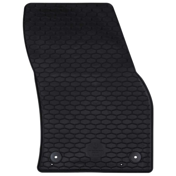 vidaXL Car Mat 4 pcs Black suitable for Seat ATECA 2016- Rubber