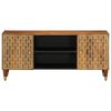 vidaXL TV Cabinet 105x33x46 cm Solid Wood Mango