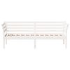 vidaXL Day Bed without Mattress White 90x190 cm Single Solid Wood Pine