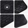 vidaXL Car Mat 4 pcs Black suitable for Renault MEGANE 2016- Rubber