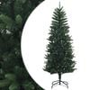 vidaXL Artificial Hinged Christmas Tree 120 cm PE and PVC Green