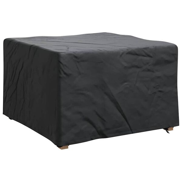 vidaXL Furniture Cover Plain Black 60 x 60 x 45 cm Fabric