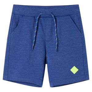 Kids' Shorts with Drawstring Blue Melange 116