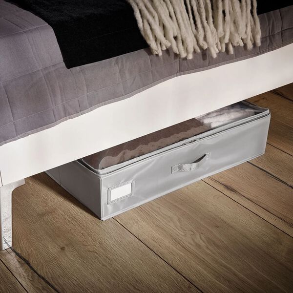 Leifheit Underbed Storage Box Small Grey 64x45x15 cm 80014