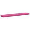 vidaXL 1-Piece Bench Cushion VUGHT 100% Polyester Pink 160 x 30 x 5 cm