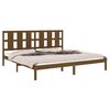 vidaXL Bed Frame without Mattress Honey Brown 200x200 cm Solid Wood Pine