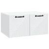 vidaXL Wall-Mounted TV Cabinet White 59.5 x 41 x 30 cm Engineered Wood