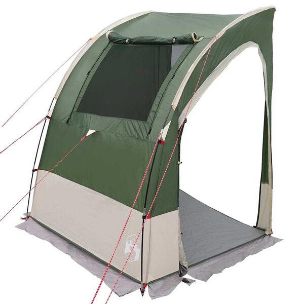 vidaXL Tent with Roof Other Green and Black 194 x 180 x 210 cm
