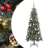 vidaXL Artificial Christmas Tree with 150 LEDs with Stand Green 150 cm