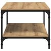 vidaXL Coffee Table Artisan Oak 81 x 50 x 40 cm Engineered Wood