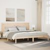 vidaXL Extra Long Bed Frame without Mattress 200x220 cm Solid Wood
