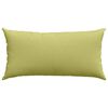 vidaXL Sofa Pillows 2 pcs Light Green 80 x 40 cm Fabric