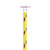 vidaXL Boat Rope Yellow 2 mm 100 m Polypropylene