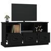 vidaXL TV Cabinet Black 100x35x50 cm Engineered Wood