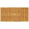vidaXL Garden Dining Set 7 pcs Brown Solid Acacia Wood