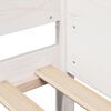 vidaXL Bed Frame without Mattress White 90x200 cm Solid Wood Pine