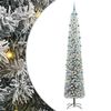 vidaXL Artificial Christmas Tree with 300 LEDs with Stand Green 300 cm