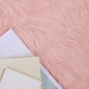 vidaXL Faux Sheepskin Rug Tafalla Pink 80 x 150 cm Polyester