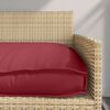 vidaXL Pallet Cushion Set 2 pcs Cream 150 x 40 x 8 cm Oxford fabric