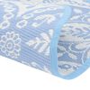 vidaXL Outdoor Carpet ARAKIL Baby Blue &Oslash;160 cm PP