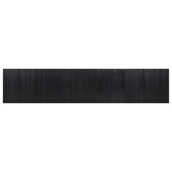 vidaXL Room Divider Black Width 800 cm Height 165 cm Bamboo