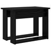 vidaXL Coffee Table Set 2 pcs Black Oak Engineered Wood