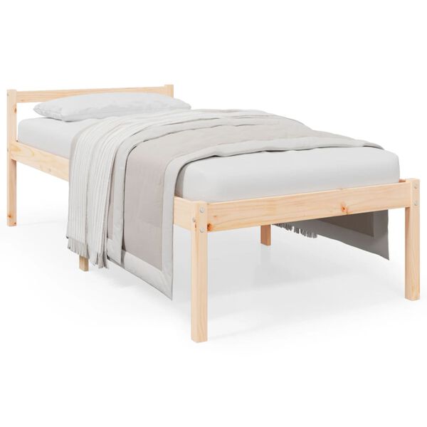vidaXL Senior Bed without Mattress 75x190cm Small Single