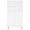 vidaXL Highboard White 60x36x110 cm Engineered Wood