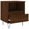 vidaXL Bedside Cabinets 2 pcs Brown Oak 40x35x50 cm Engineered Wood
