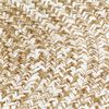 vidaXL Handmade Rug Jute White and Brown 240 cm