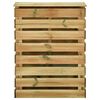 vidaXL Slatted Garden Composter 3pcs 80x50x100 cm Impregnated Pinewood