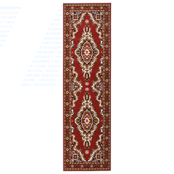 vidaXL Runner Rug BCF Oriental Red 100x400 cm