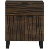 vidaXL Bedside Cabinet Walnut 50 x 33 x 60 cm Solid Acacia wood