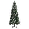 vidaXL Artificial Christmas Tree with 150 LEDs with Stand Green 150 cm