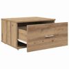 vidaXL Drawer Cabinet Brown 55 x 45 x 33.5 cm Engineered wood