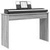 vidaXL Keyboard Stand Grey Sonoma 100 x 32 x 64 cm Engineered Wood