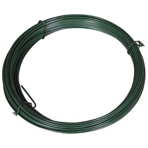 vidaXL Fence Binding Wire 25 m 1,4/2 mm Steel Green