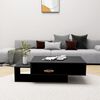 vidaXL Coffee Table Black 105x55x32 cm Engineered Wood