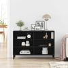 vidaXL Sideboard Black Oak 103.5 x 35 x 70 cm Engineered Wood