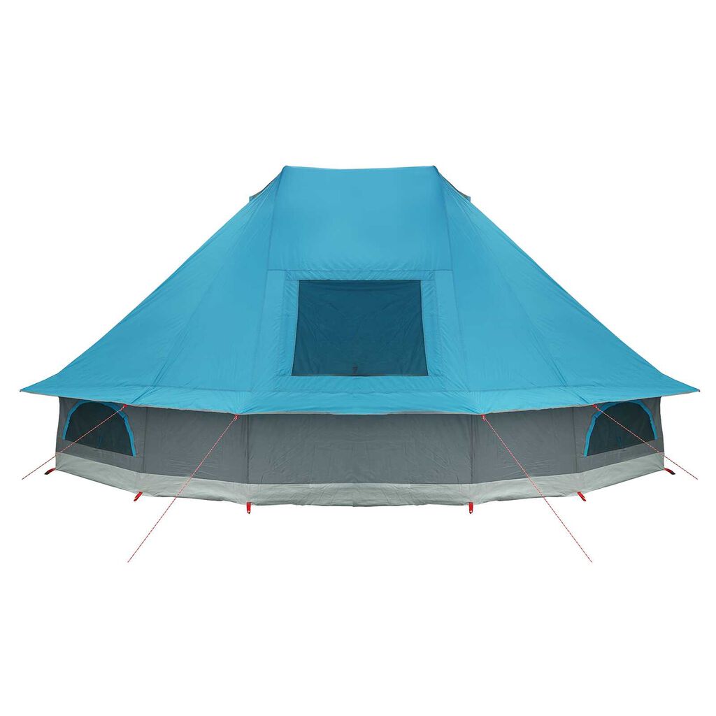vidaXL Family Tent Tipi Blue 6-Person Waterproof